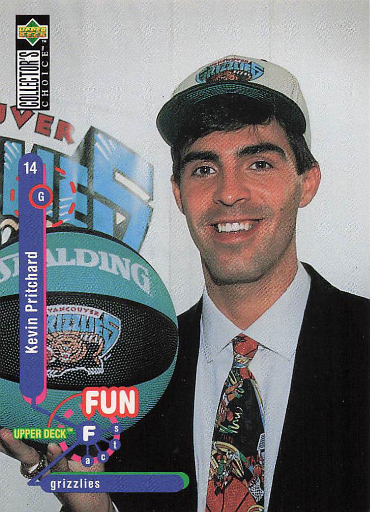 1995-96 Upper Deck Collector's Choice International Kevin Pritchard #193