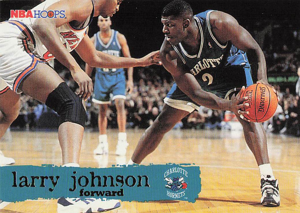 1995-96 NBA Hoops Larry Johnson #18