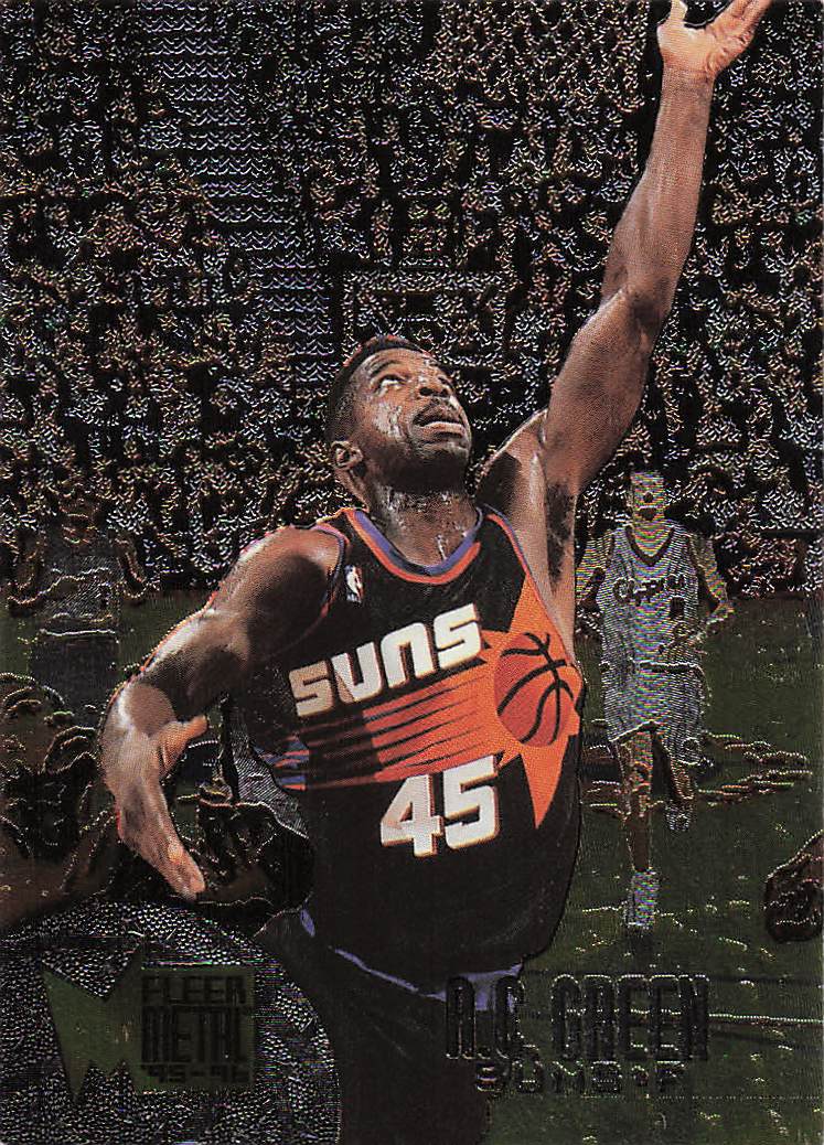 1995-96 Fleer Metal A.C. Green #181