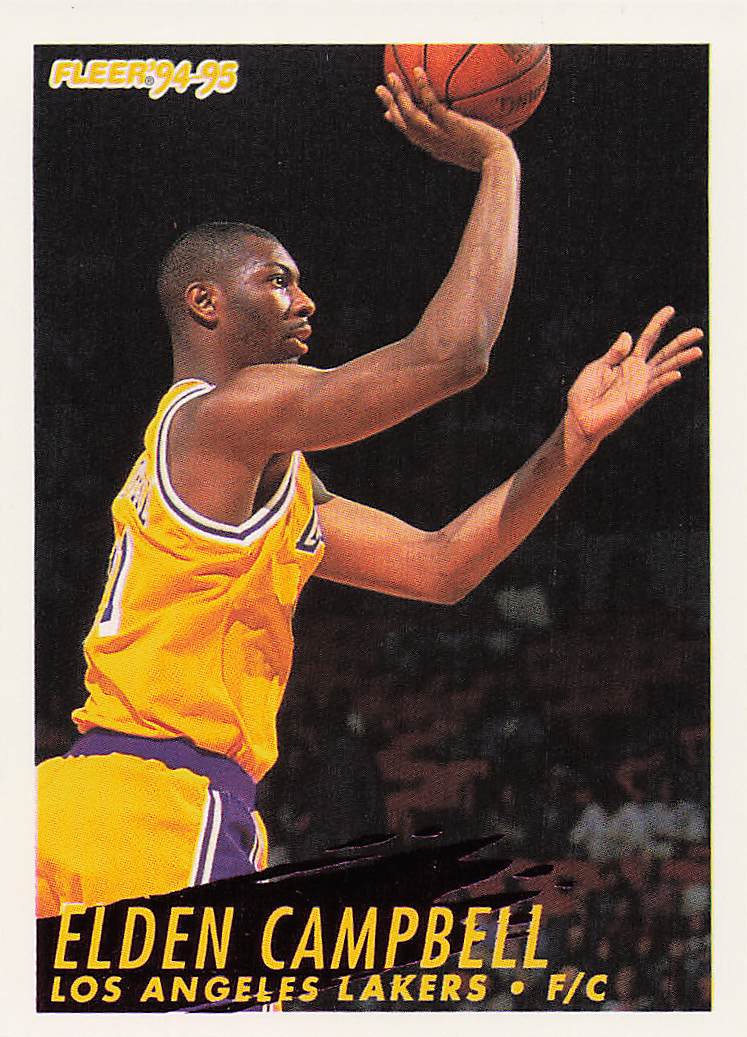 1994-95 Fleer European Elden Campbell #110