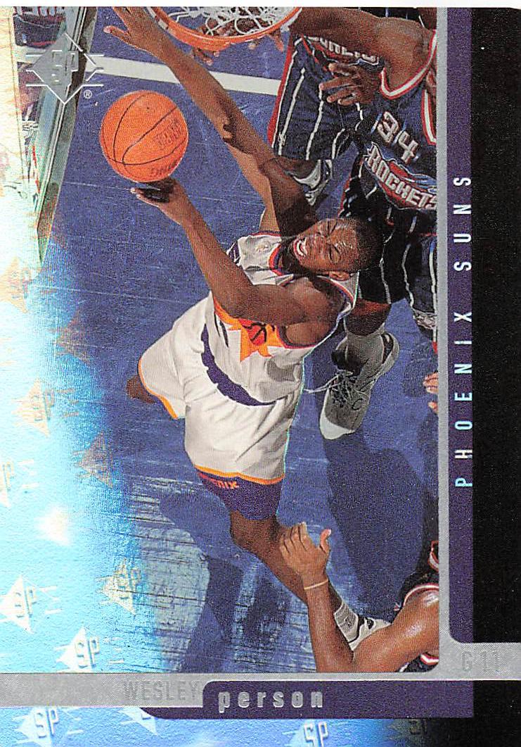 1996-97 SP Wesley Person #89