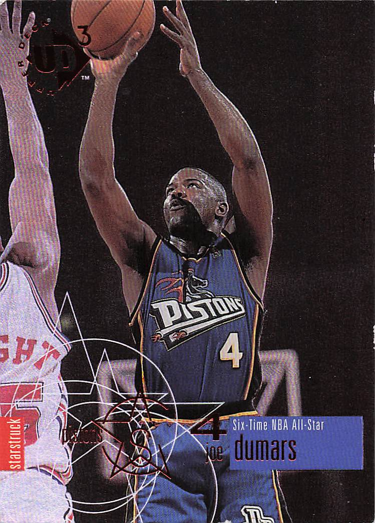1997-98 Upper Deck UD3 Starstruck Joe Dumars #29