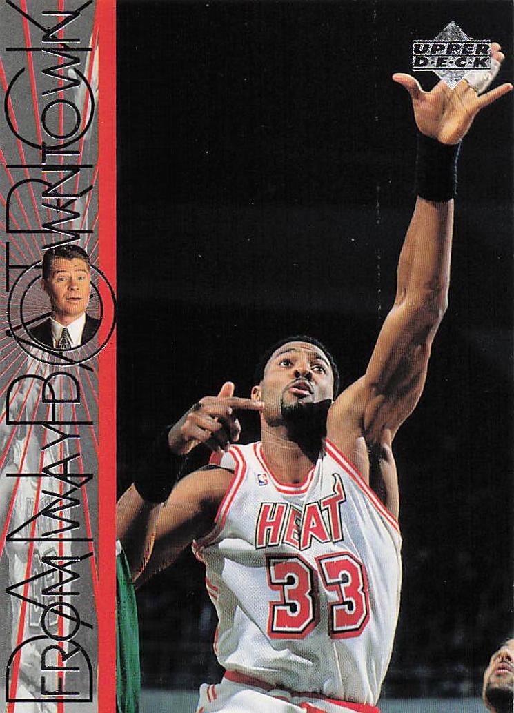 1996-97 Upper Deck Alonzo Mourning #344