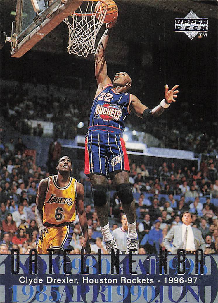 1996-97 Upper Deck Clyde Drexler #317
