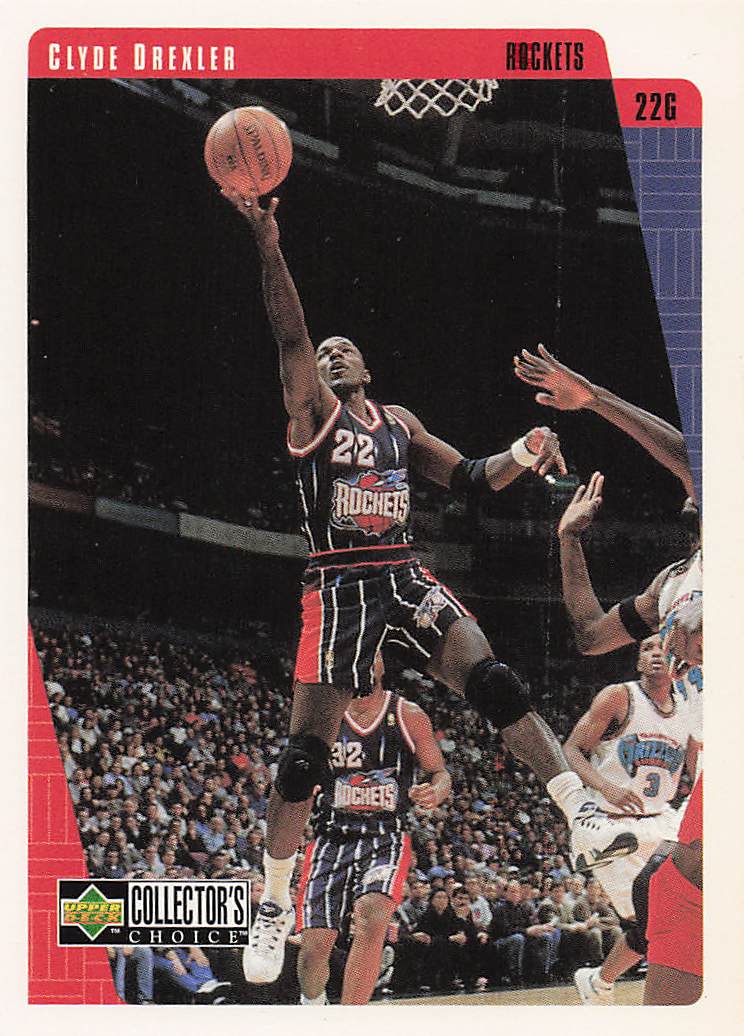 1997-98 Upper Deck Collector's Choice Clyde Drexler #51