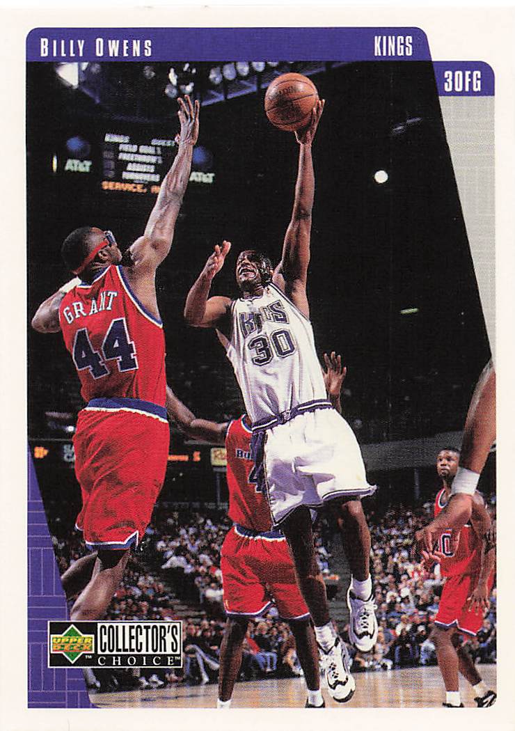 1997-98 Upper Deck Collector's Choice Billy Owens #123