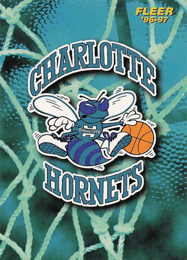 1996-97 Fleer European Edition Charlotte Hornets #153