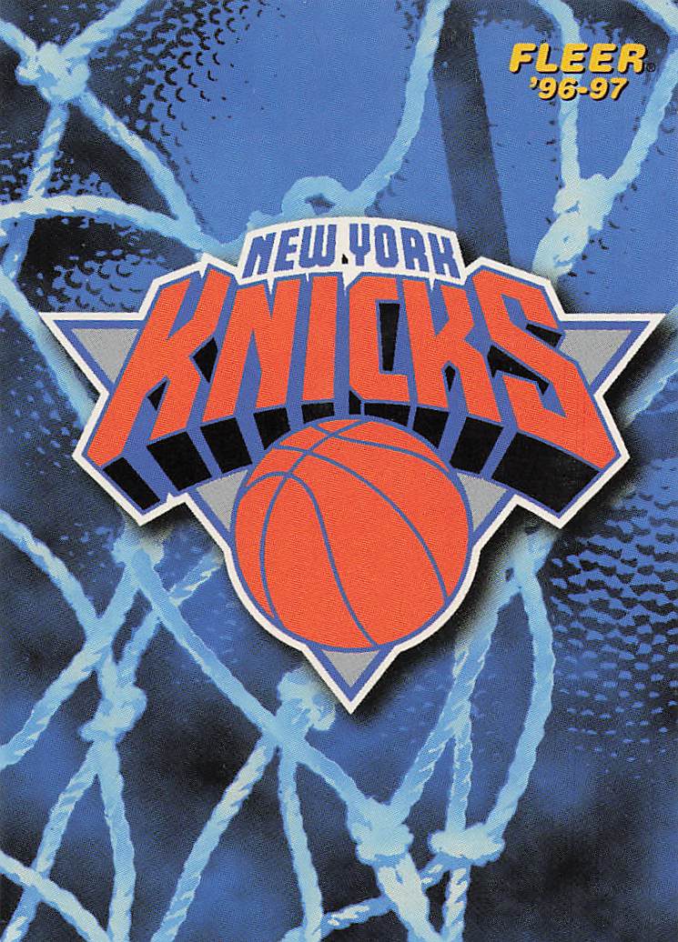 1996-97 Fleer European Edition New York Knicks #168