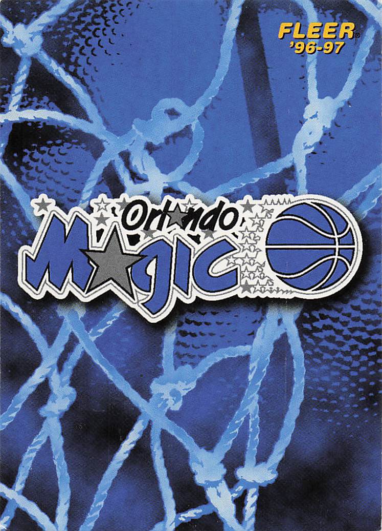 1996-97 Fleer European Edition Orlando Magic #169