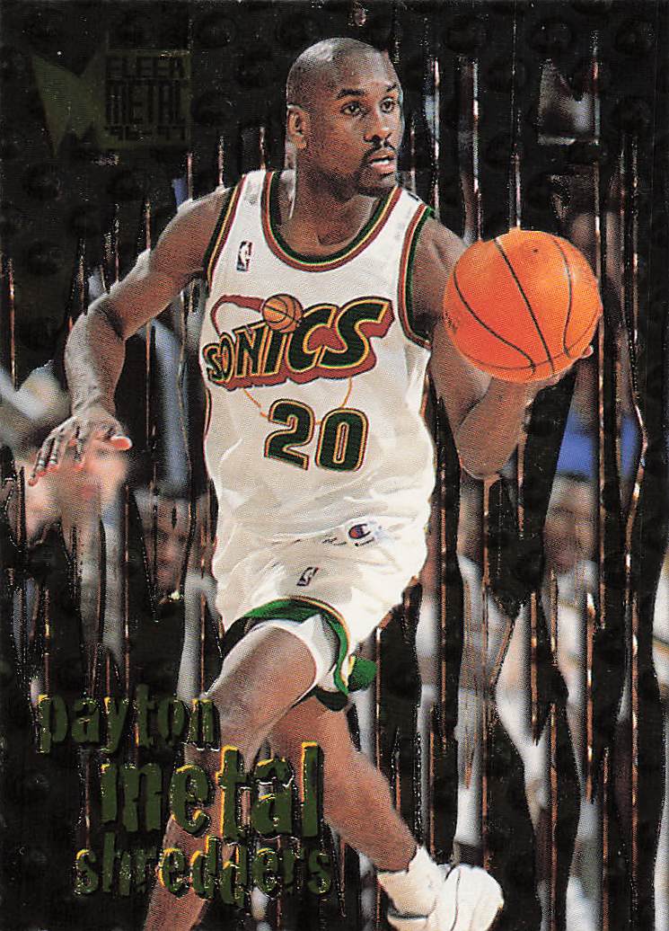 1996-97 Fleer Metal Gary Payton #144
