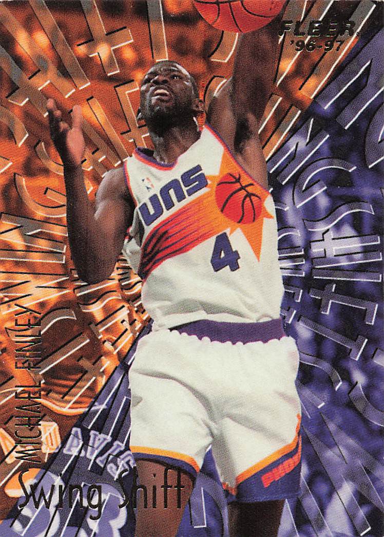 1996-97 Fleer Swing Shift Michael Finley #3