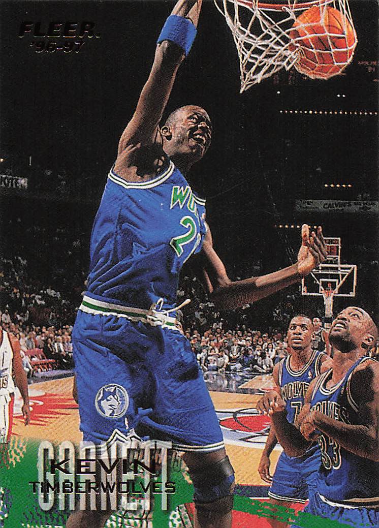 1996-97 Fleer Kevin Garnett #64