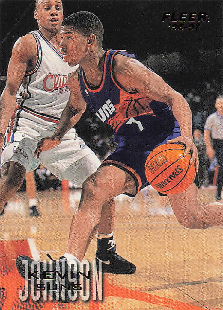 1996-97 Fleer Kevin Johnson #87