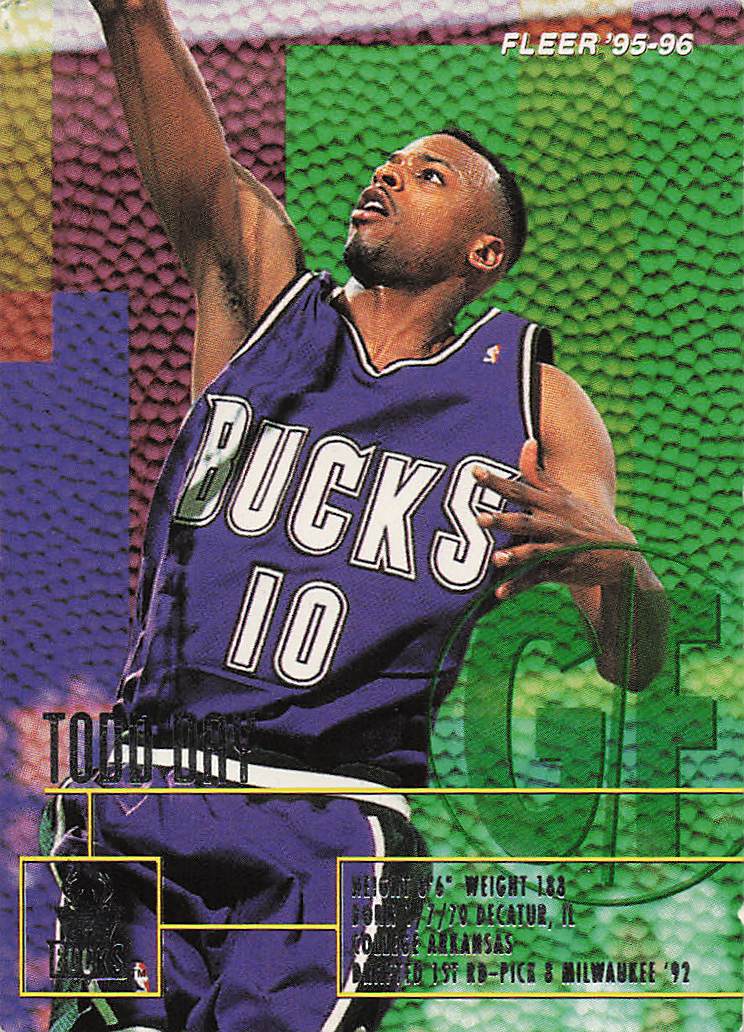 1995-96 Fleer Todd Day #102