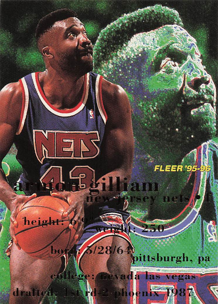 1995-96 Fleer Armon Gilliam #116