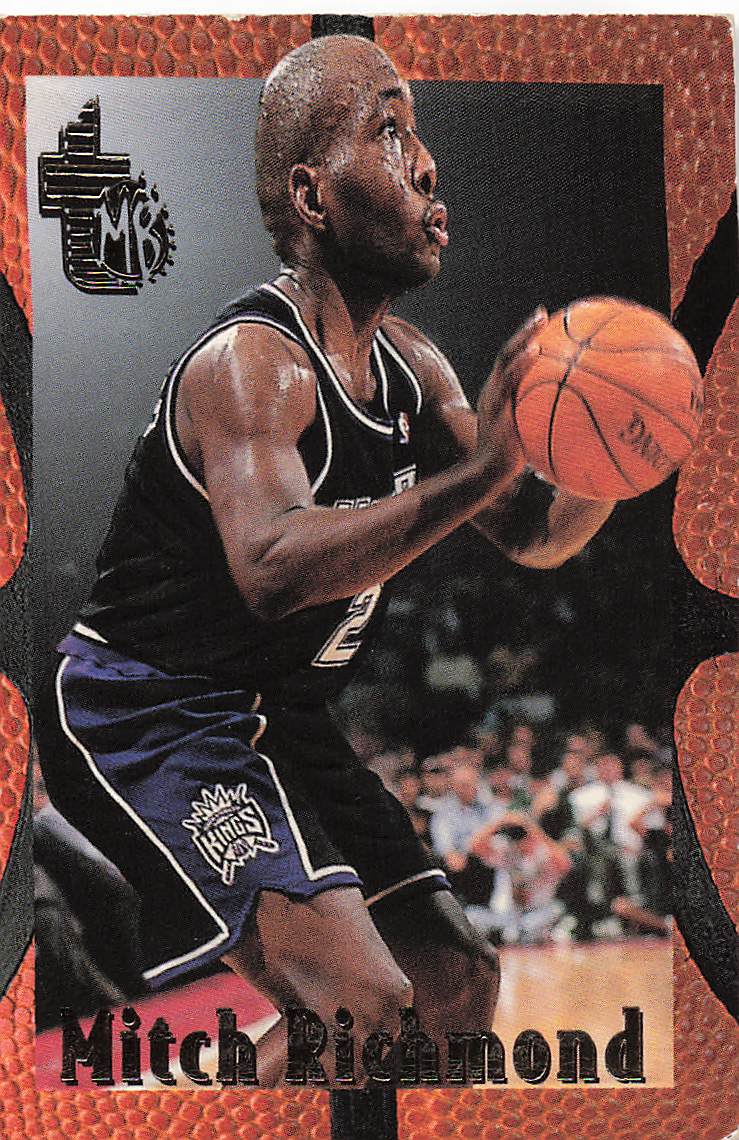 1994-95 Topps Embossed Mitch Richmond #84