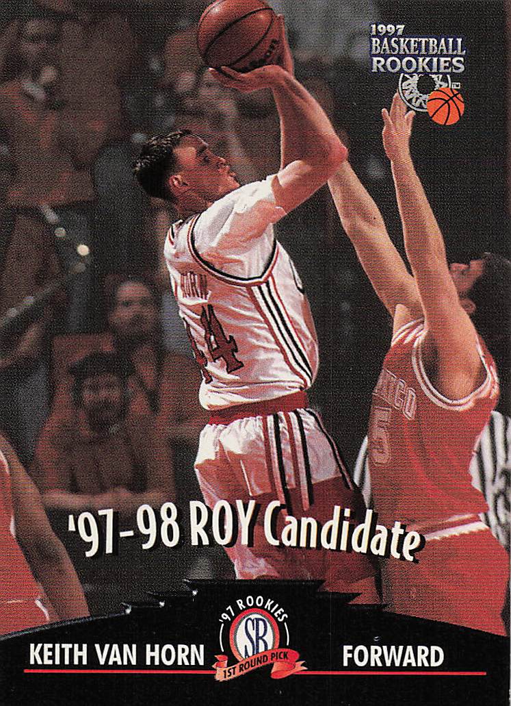 1997 Score Board Rookies Keith Van Horn #59
