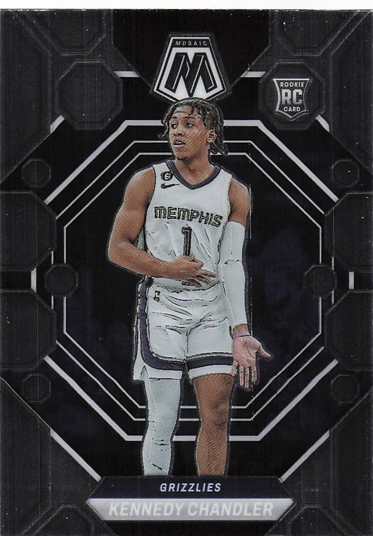 2022-23 Panini Mosaic Kennedy Chandler #211 RC