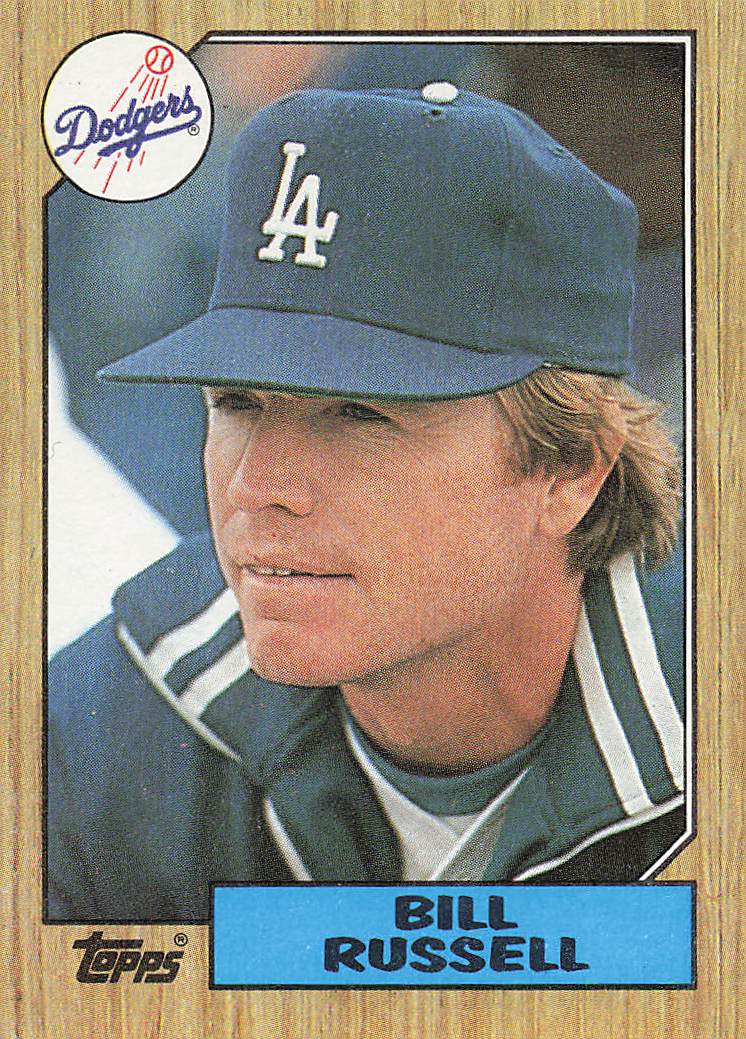 1987 Topps Baseball Bill Russell #116