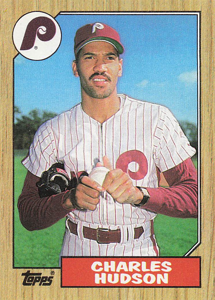 1987 Topps Baseball Charles Hudson #191