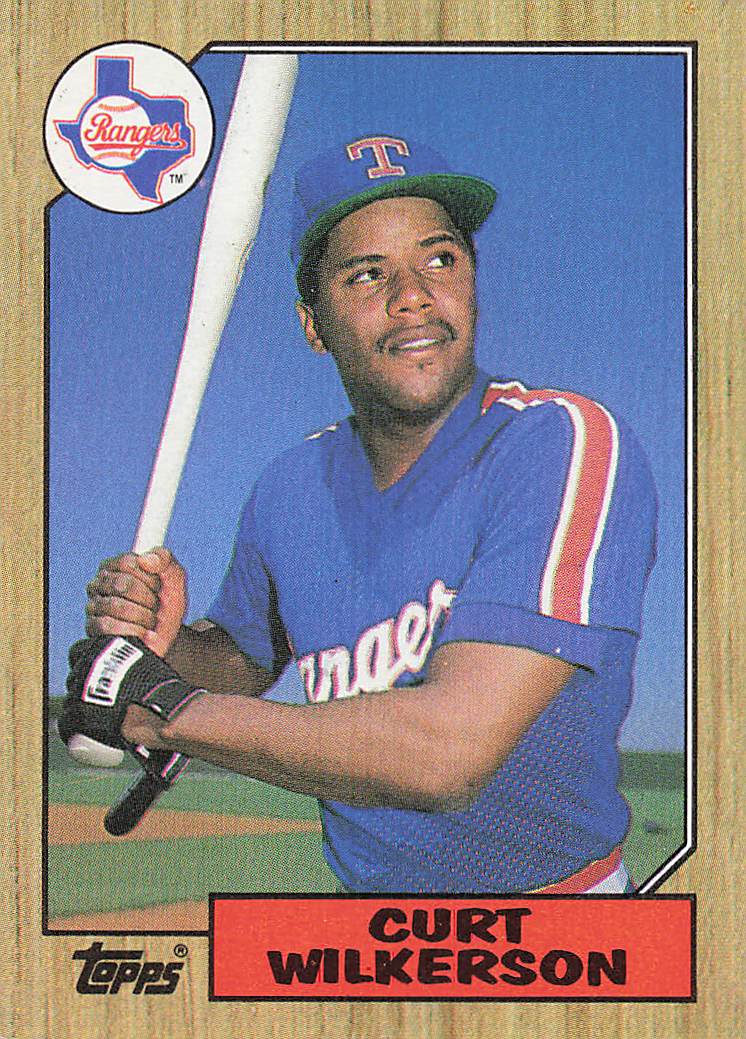 1987 Topps Baseball Curt Wilkerson #228