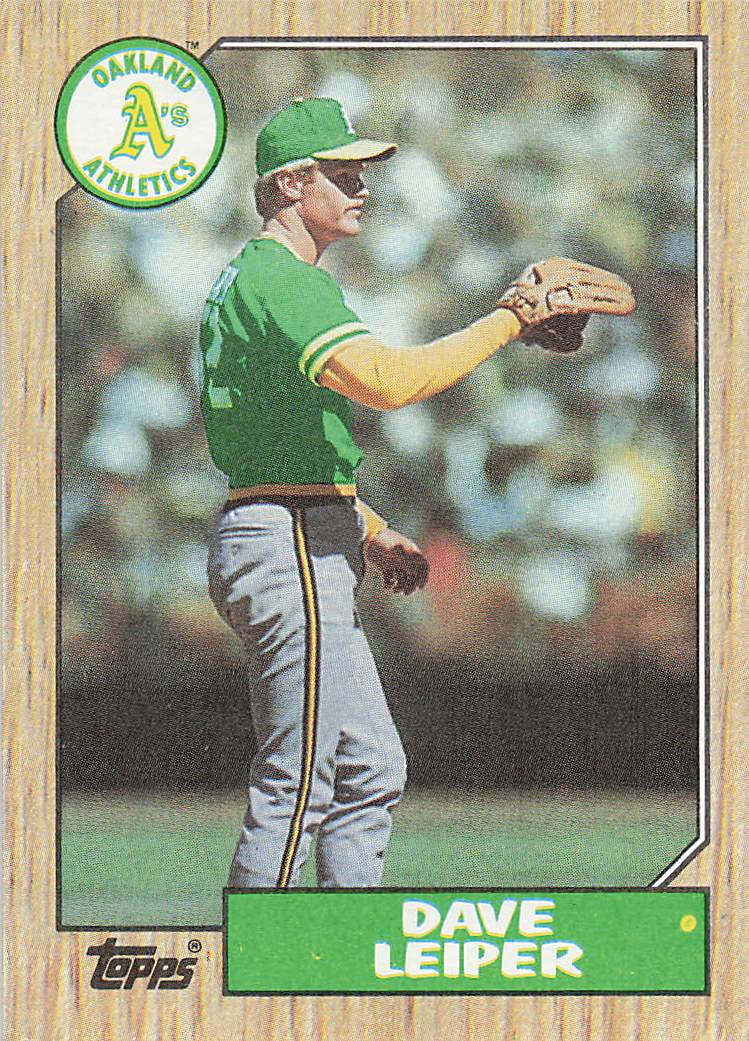 1987 Topps Baseball Dave Leiper #441