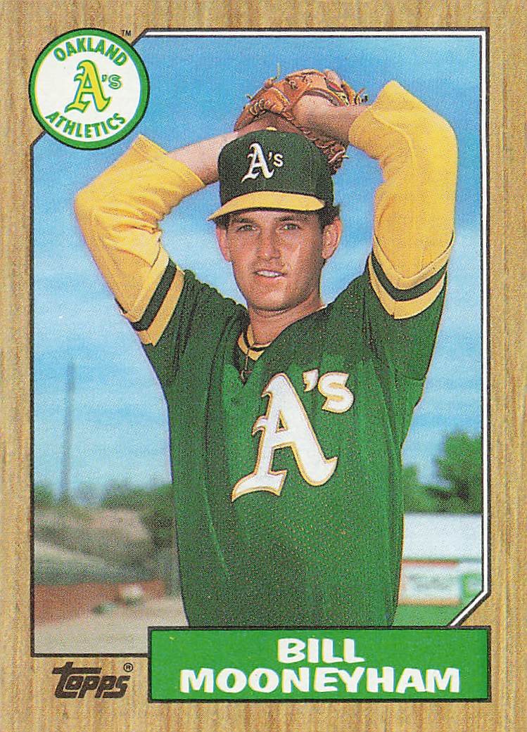 1987 Topps Baseball Billy Mooneyham #548