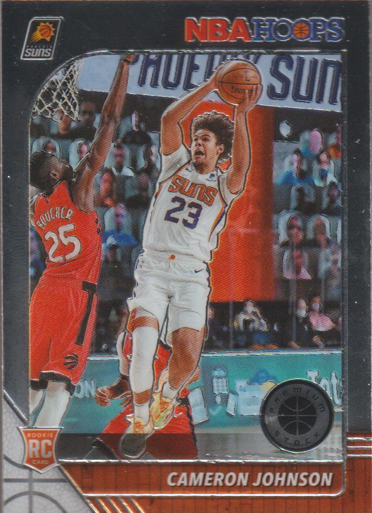 2019-20 Panini NBA Hoops Premium Stock Cameron Johnson #208 RC