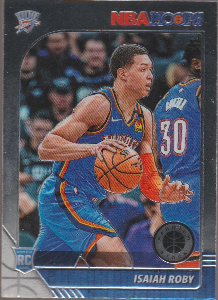 2019-20 Panini NBA Hoops Premium Stock Isaiah Roby #234 RC