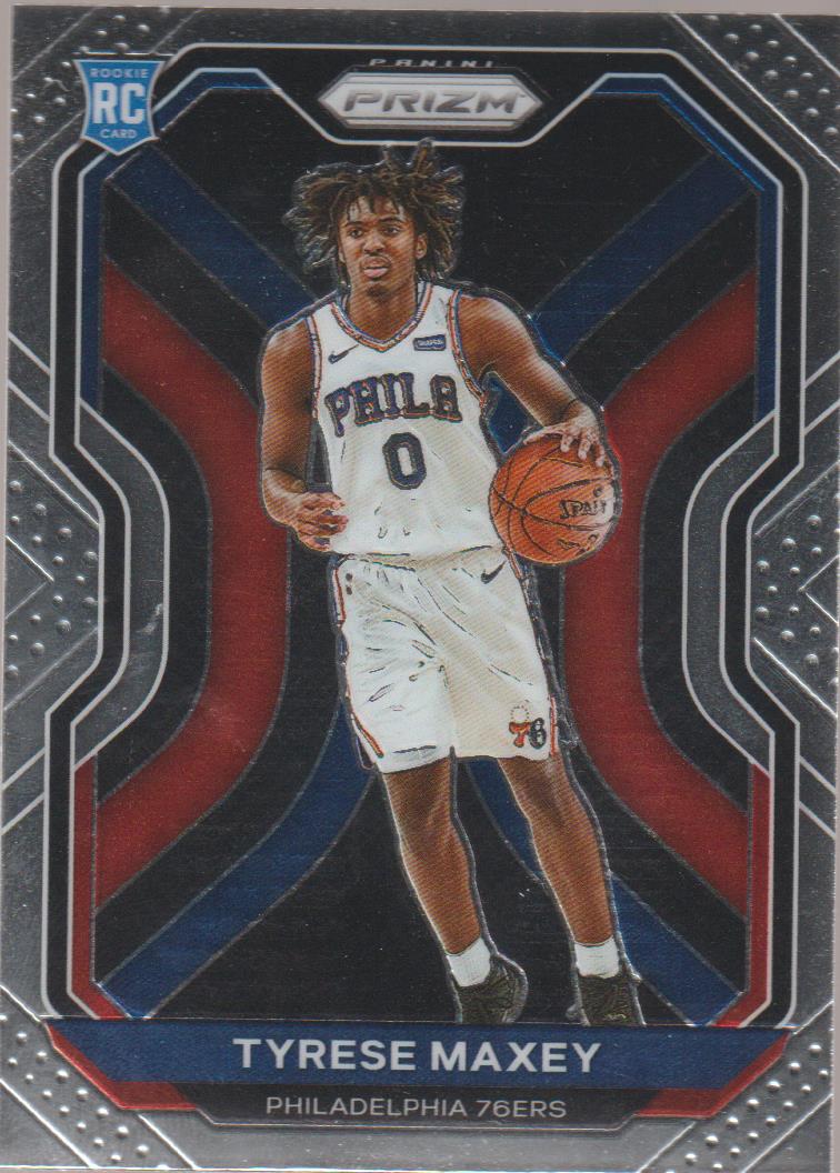 2020-21 Prizm Basketball Tyrese Maxey #256 RC