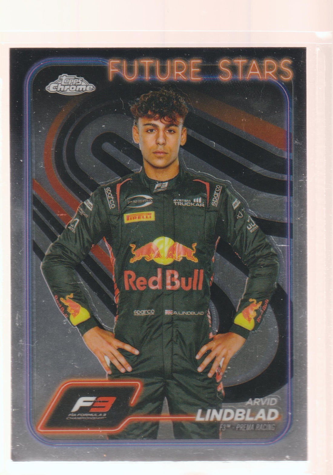 2024 Topps Chrome Formula 1 Arvid Lindblad #45