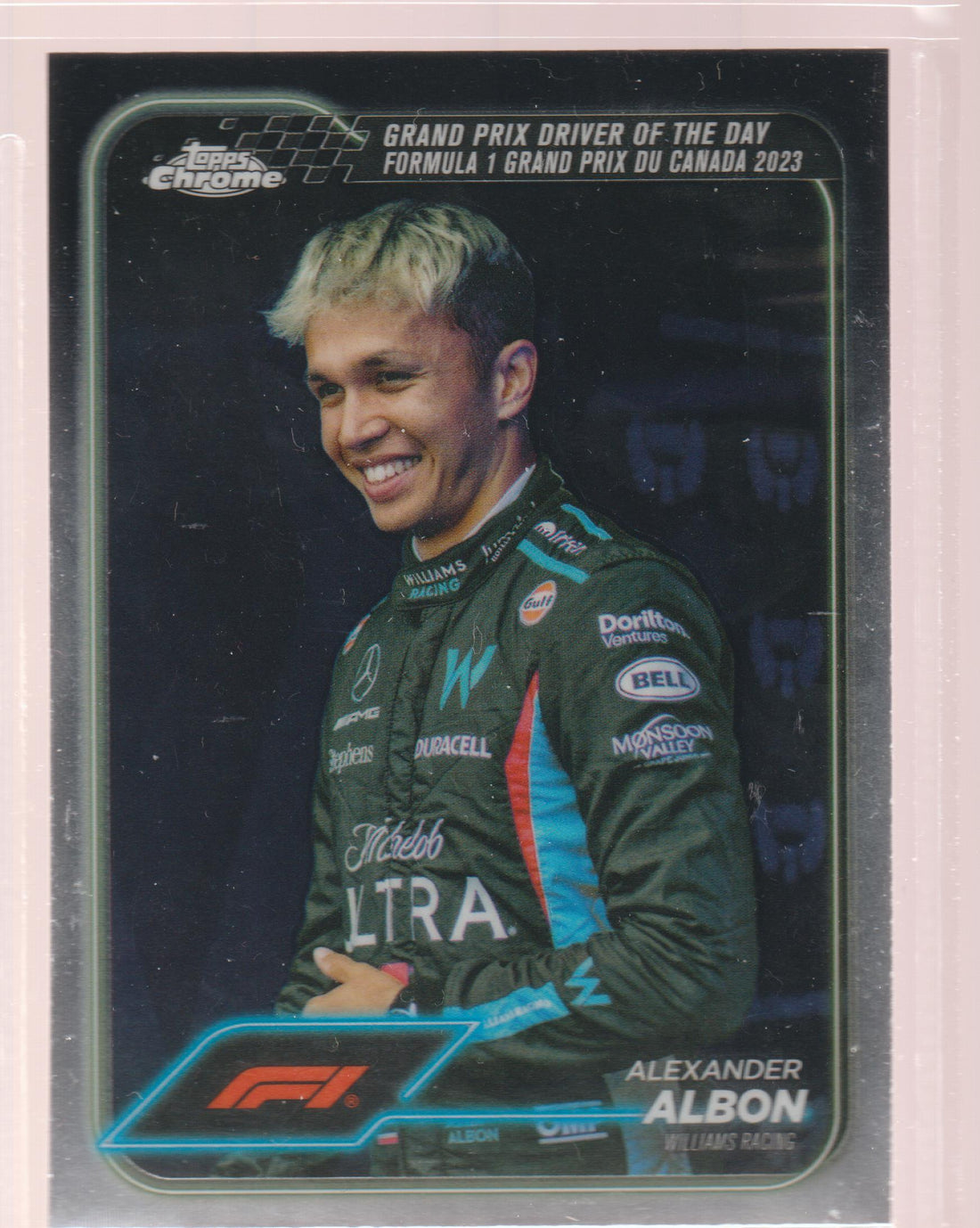 2024 Topps Chrome Formula 1 Alexander Albon #166