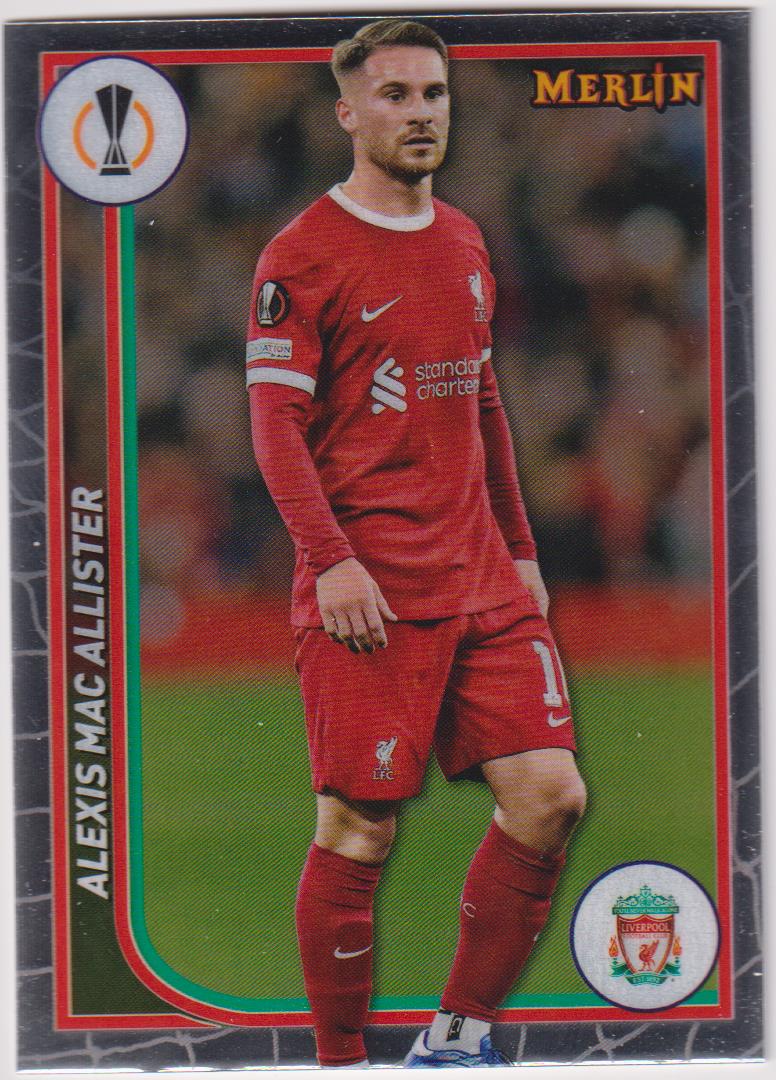 2023-24 Topps Merlin UEFA Club Competitions Alexis Mac Allister #72