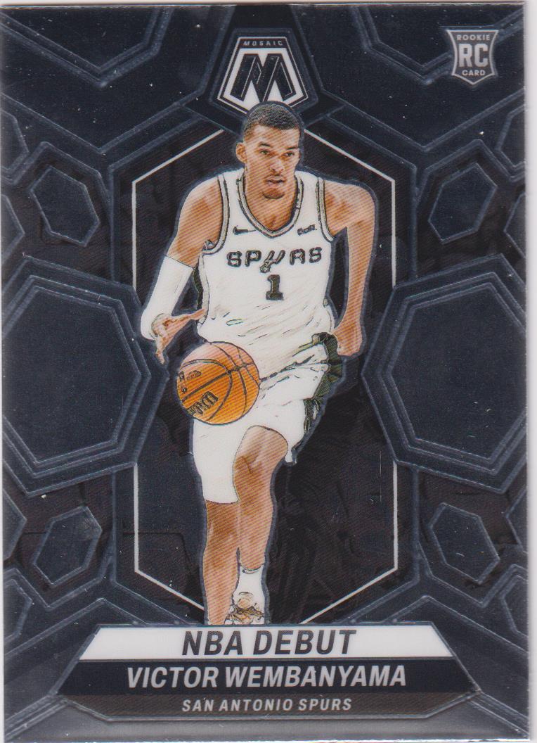 2023-24 Panini Mosaic Victor Wembanyama #257 RC