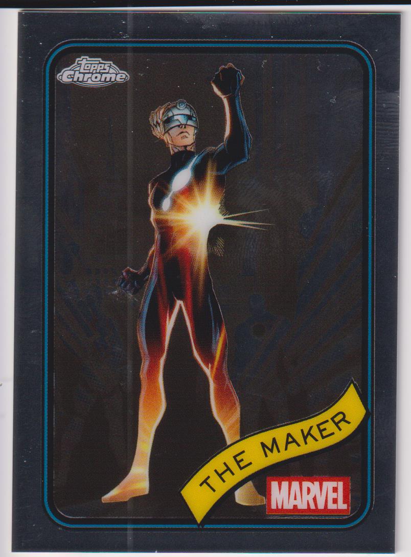 2025 Topps Chrome Marvel The Maker #74