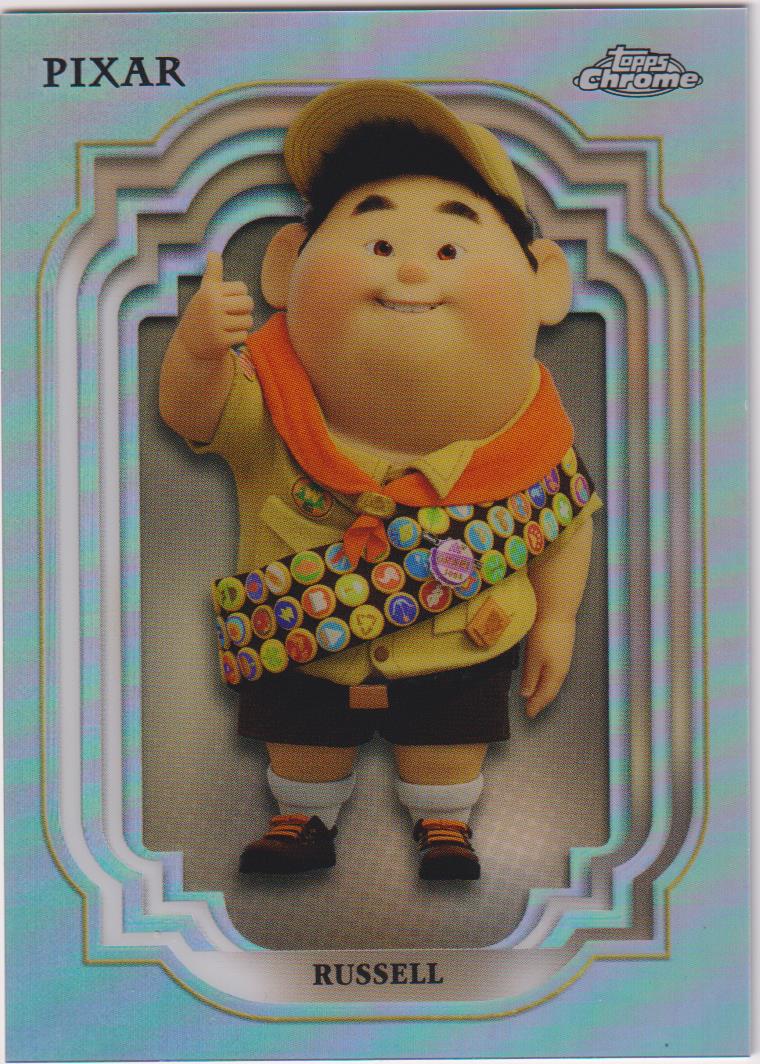 2024 Topps Chrome Disney Refractor Russell #135