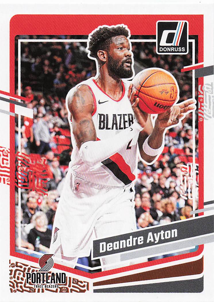 2023-24 Donruss Basketball Deandre Ayton #72