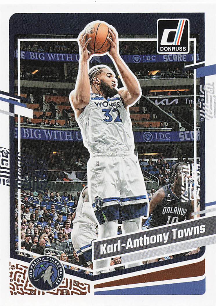 2023-24 Donruss Basketball Karl-Anthony Towns #155