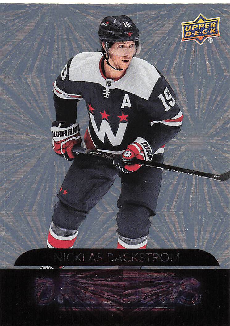 2020-21 Upper Deck Extended Series Dazzlers Orange Nicklas Backstrom #DZ-147