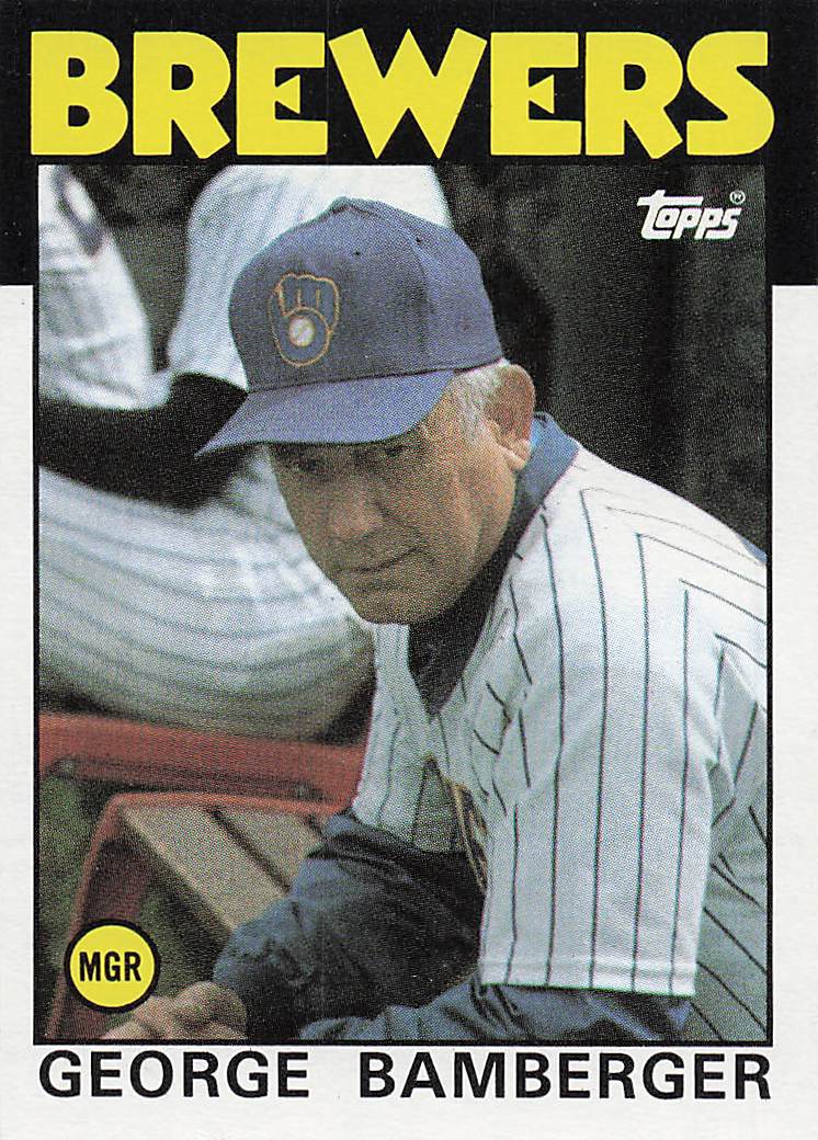 1986 Topps George Bamberger #21