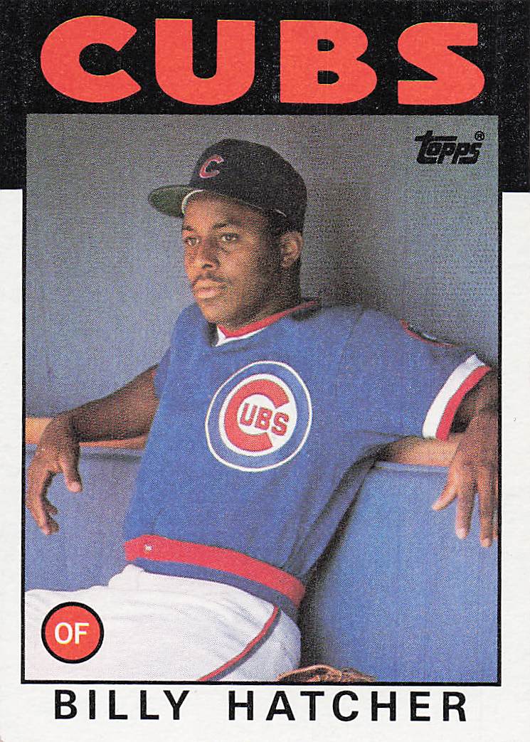 1986 Topps Billy Hatcher #46