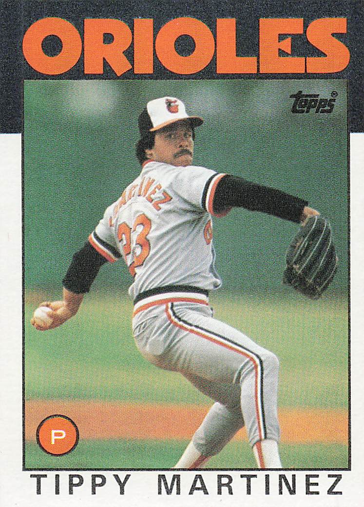 1986 Topps Tippy Martinez #82