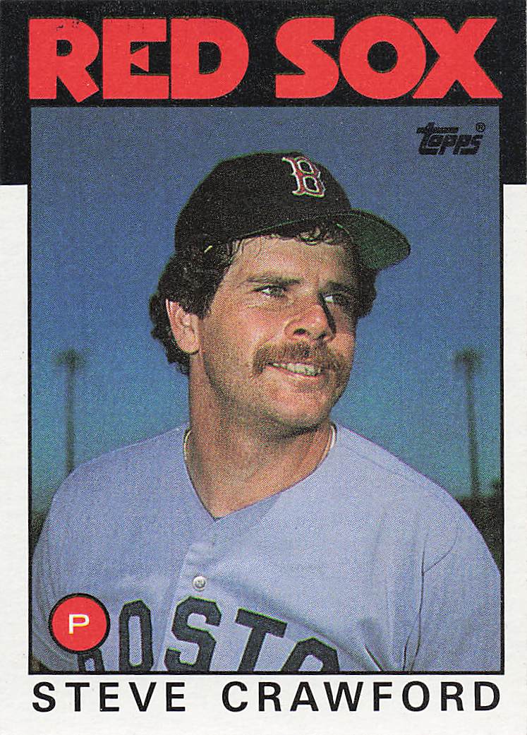 1986 Topps Steve Crawford #91