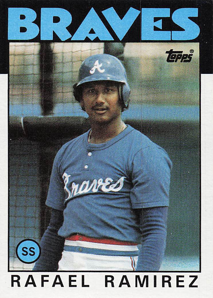 1986 Topps Rafael Ramirez #107