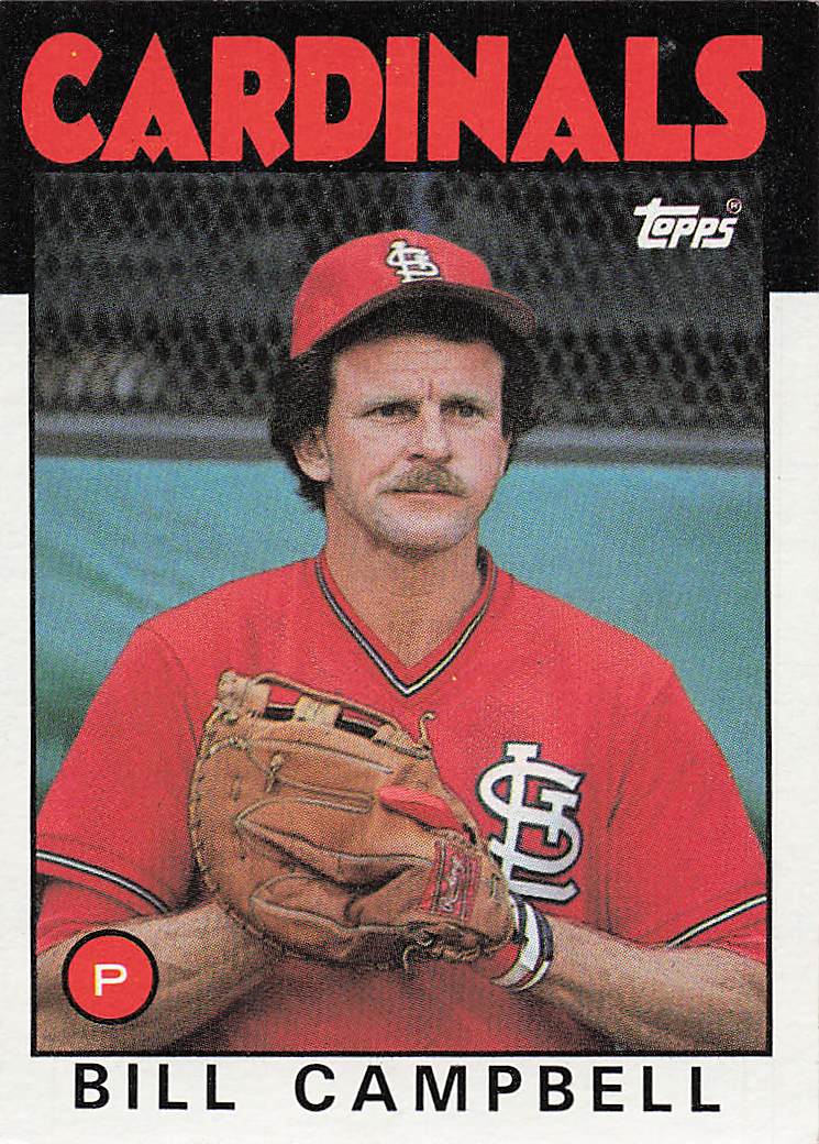 1986 Topps Bill Campbell #112