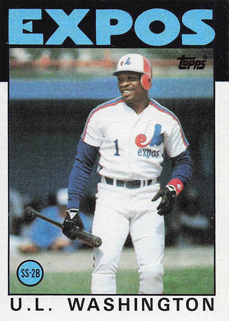 1986 Topps U.L. Washington #113