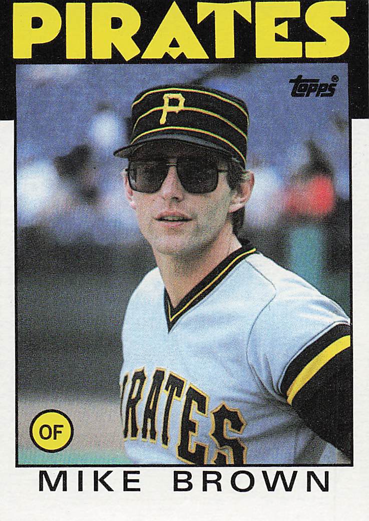 1986 Topps Mike Brown #114