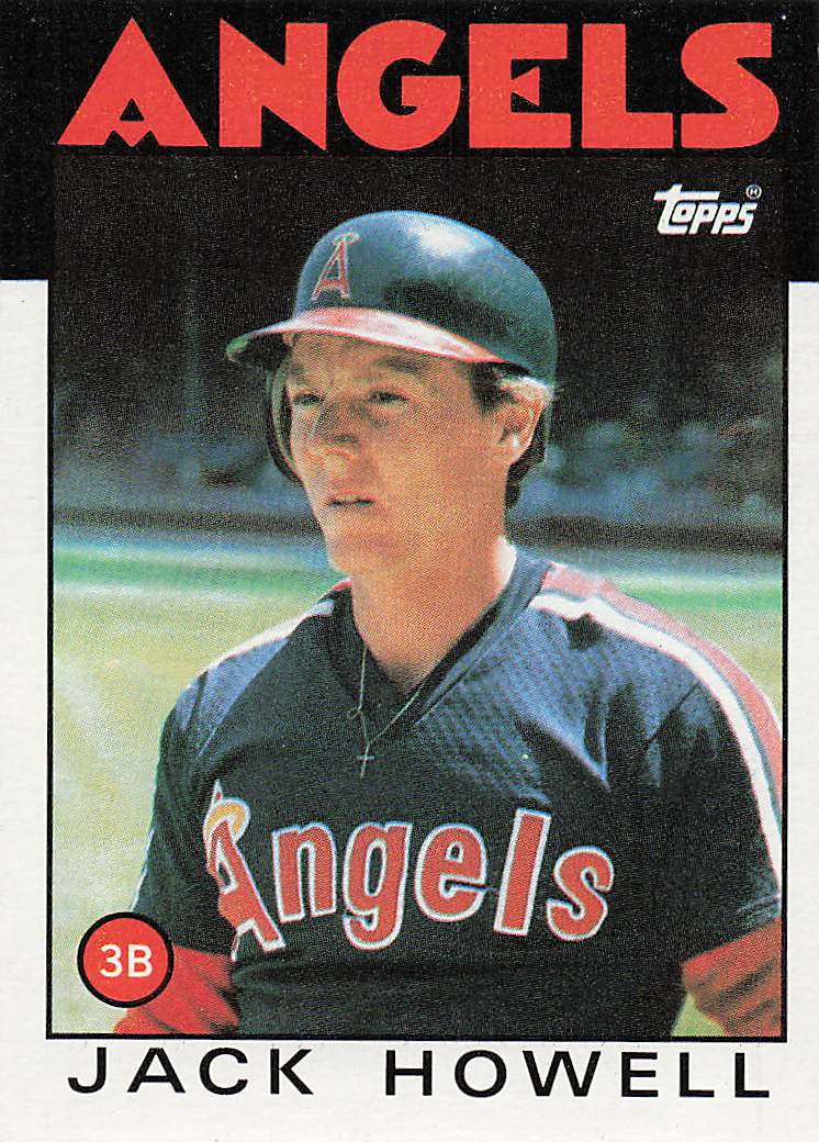 1986 Topps Jack Howell #127 RC