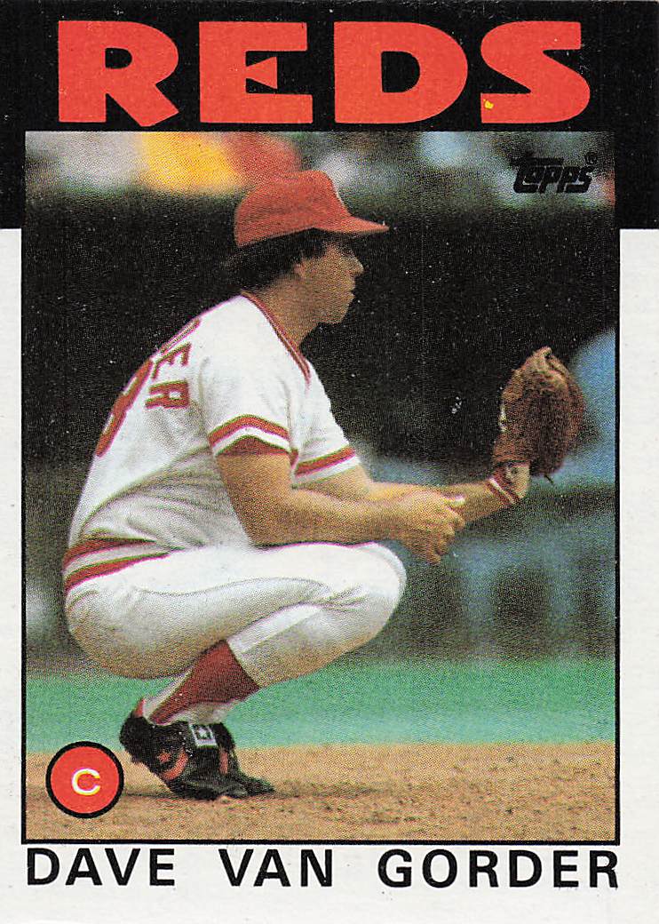 1986 Topps Dave Van Gorder #143