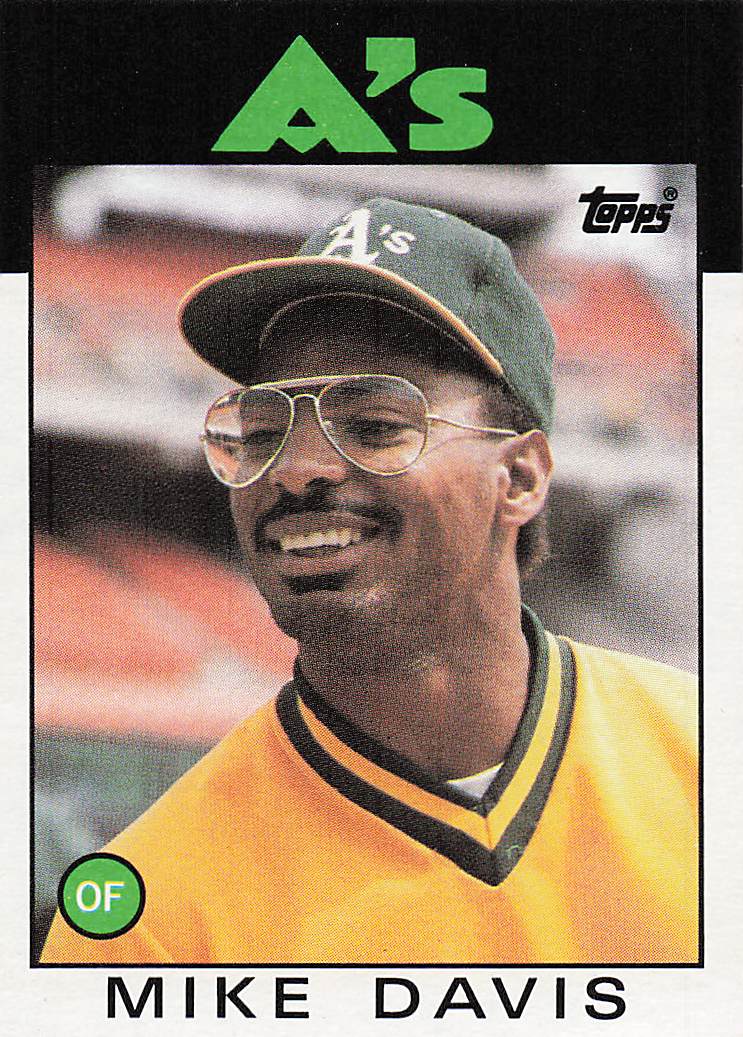 1986 Topps Mike Davis #165